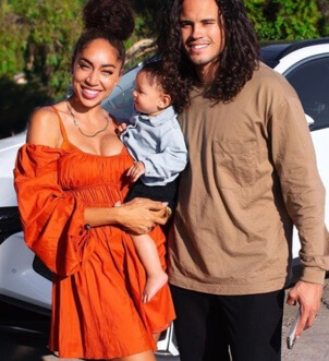 Jared Brady with his wife Shan Boodram and babyJared Brady with his wife Shan Boodram and baby